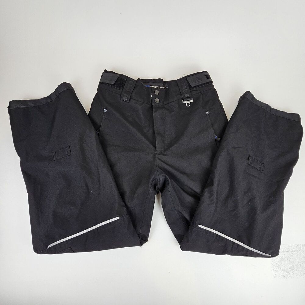 Ocean & Earth OE Pro Series Mens M Black Snow Ski Snowboard Cargo Pants